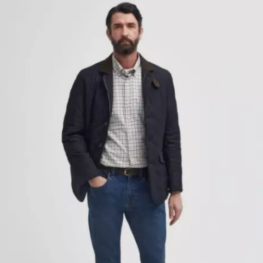 Barbour Black Jacket for Men